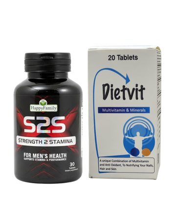S2S and DAYMIT Multivitamins Stamina booster